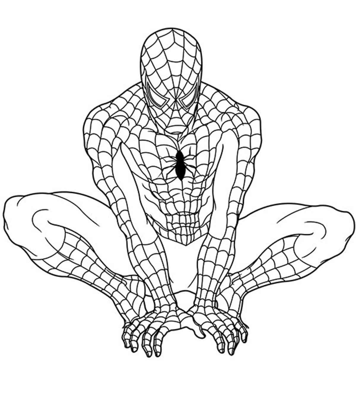 Top 20 Free Printable Superhero Coloring Pages For Little Ones ...
