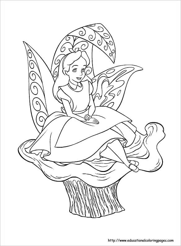 Coloring Pages For Girls - 21+ Free Printable Word, PDF, PNG, JPEG ...