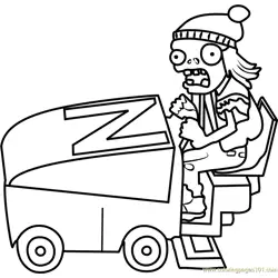 Plants vs. Zombies Coloring Pages for Kids Printable Free Download ...