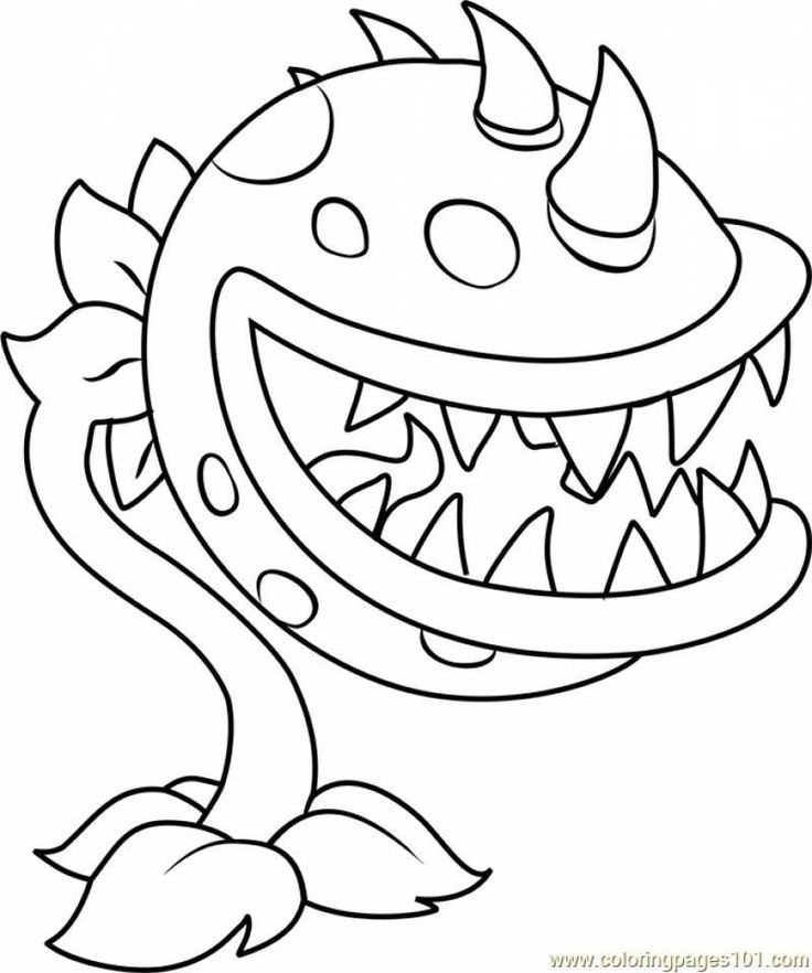 printable coloring pages plants vs zombies