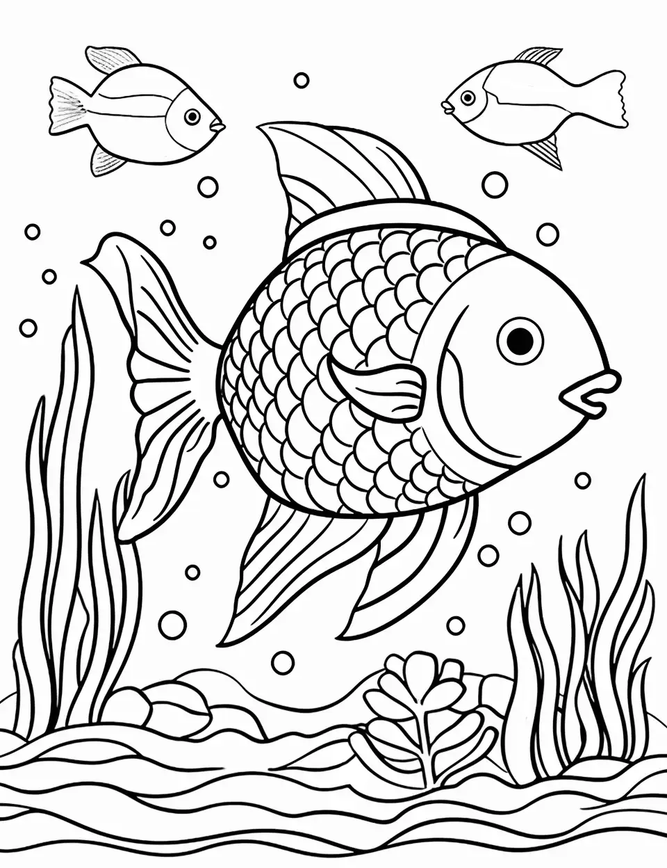 50 Fish Coloring Pages Free Printable Sheets Worksheets Library