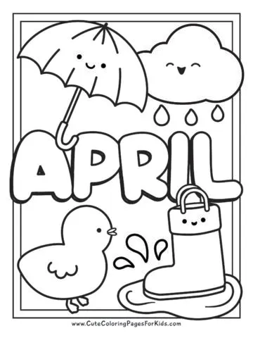 Printable Coloring Pages Archives - Cute Coloring Pages For Kids