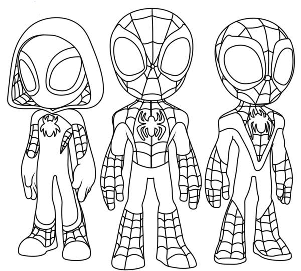 25 Amazing Free Printable Spiderman Coloring Pages 2024