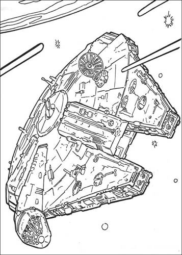 Kids-n-fun.com | 67 coloring pages of Star Wars