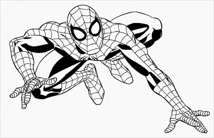 Superhero Coloring Pages - Coloring Pages