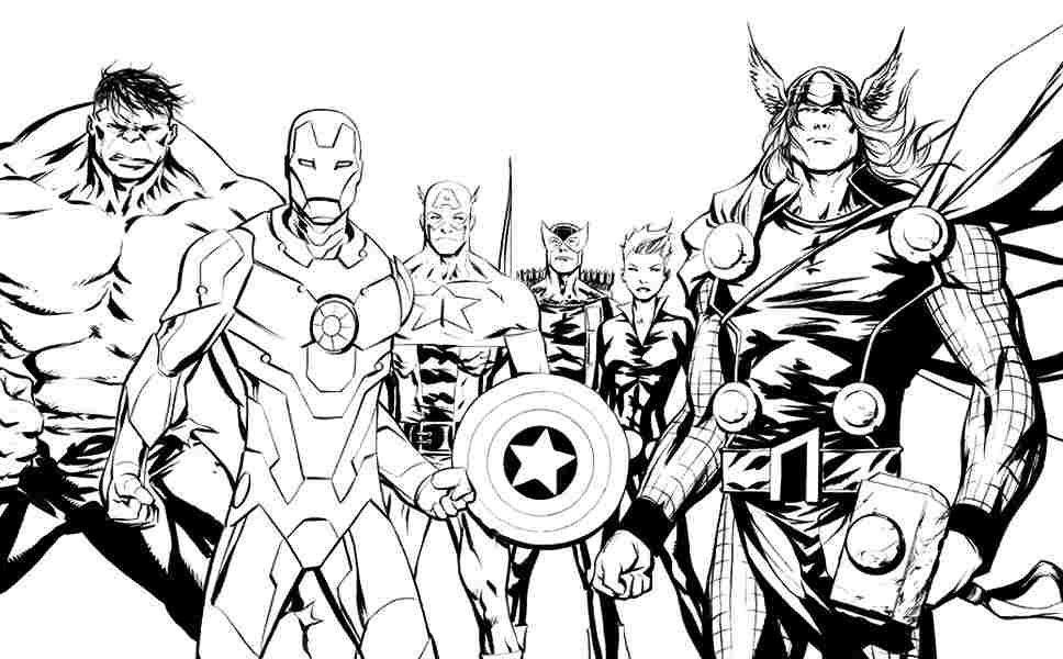 Marvel Super Heroes #79857 (Superheroes) - Free Printable Coloring ...