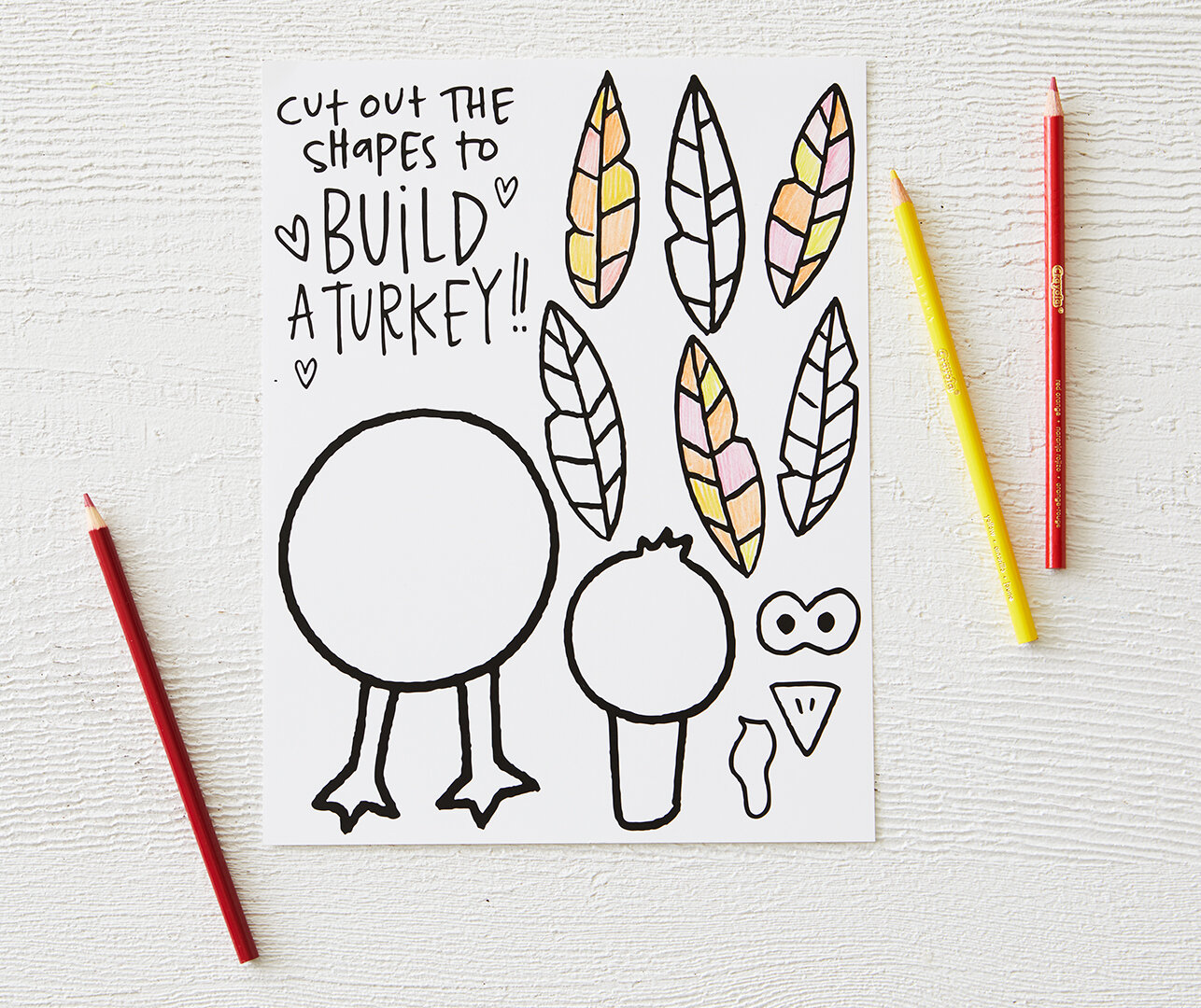 Free Printable Thanksgiving Coloring Pages — XO-LP