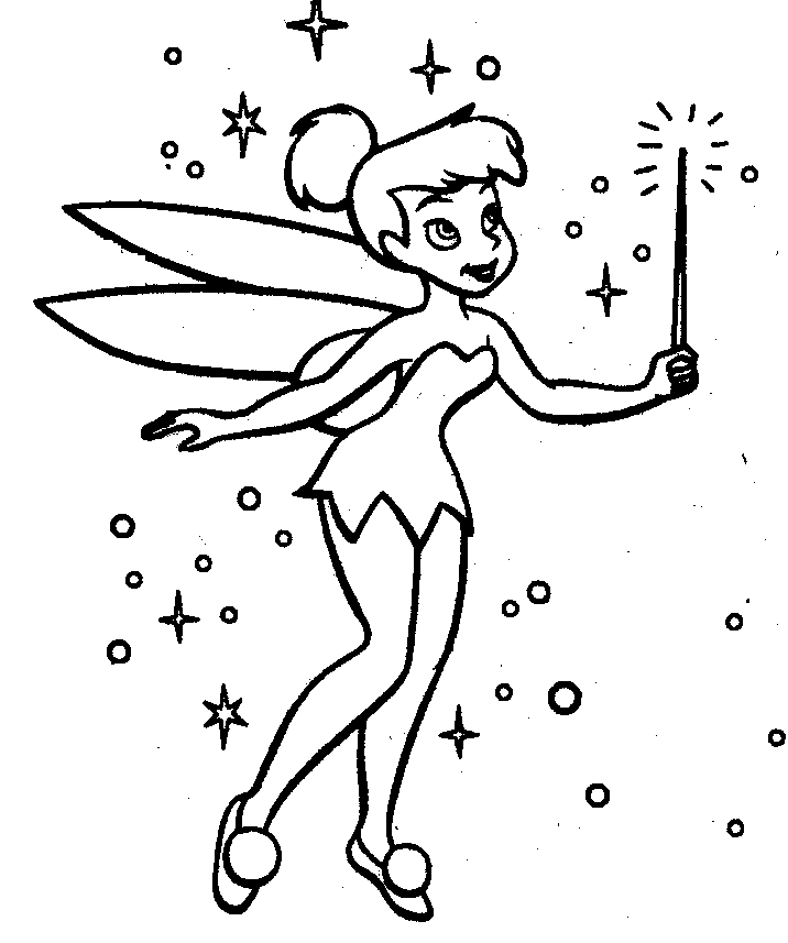 Free Tinkerbell Coloring Pages Online, Download Free Tinkerbell ...
