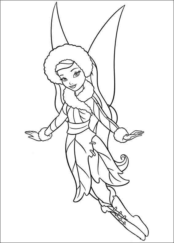printable coloring pages tinkerbell
