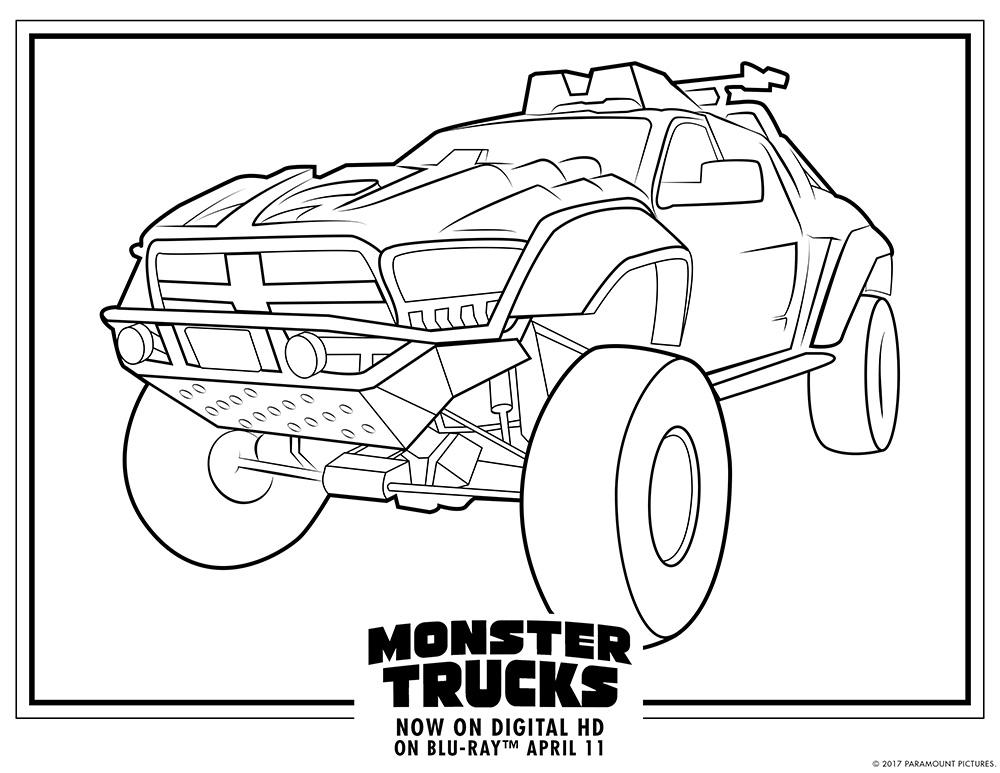 printable coloring pages trucks