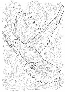 Colouring Pages for Kids from Activity Village