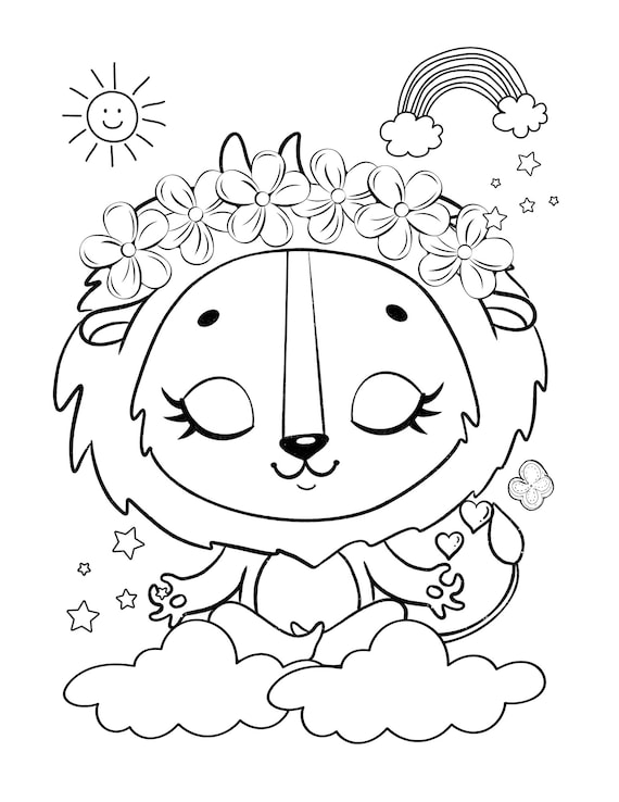 printable coloring pages yoga