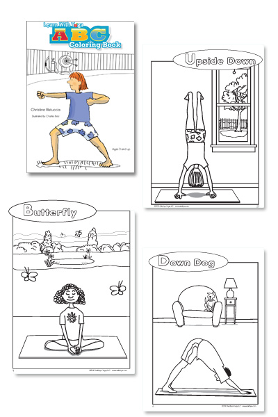 printable coloring pages yoga