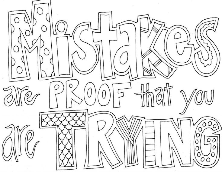 Quote and Sayings Coloring Pages | Activity Shelter