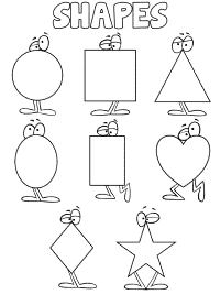 Free Printable Shapes Coloring Pages For Kids Worksheets Library Free Printable Shapes Coloring Pages For Kids Worksheets Library