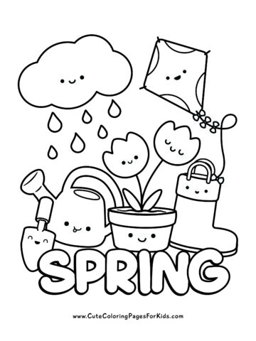 printable coloring worksheet