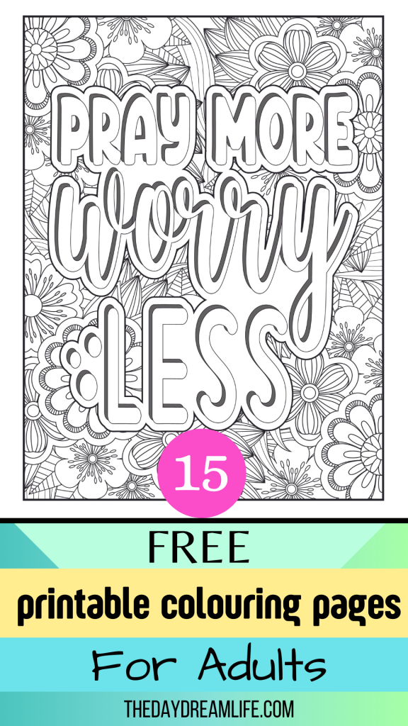 15 Free Coloring Pages For Adults.