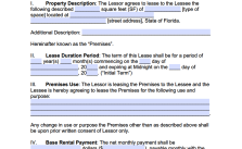 printable commercial lease agreement