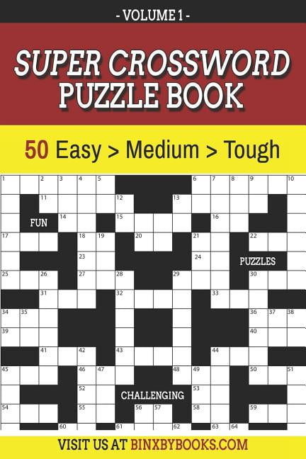 50 Easy to Hard Crossword Puzzles for Adults - Volume 1 in Nepal ...