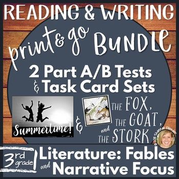 Reading Comprehension Test Prep Part A Part B Practice Test Task ...