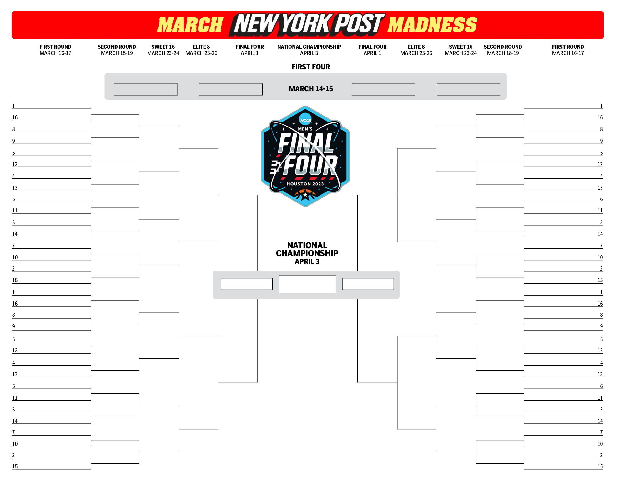 Ncaa basketball clearance bracket
