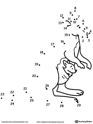 Early Childhood Dot-to-Dot Worksheets | MyTeachingStation.com