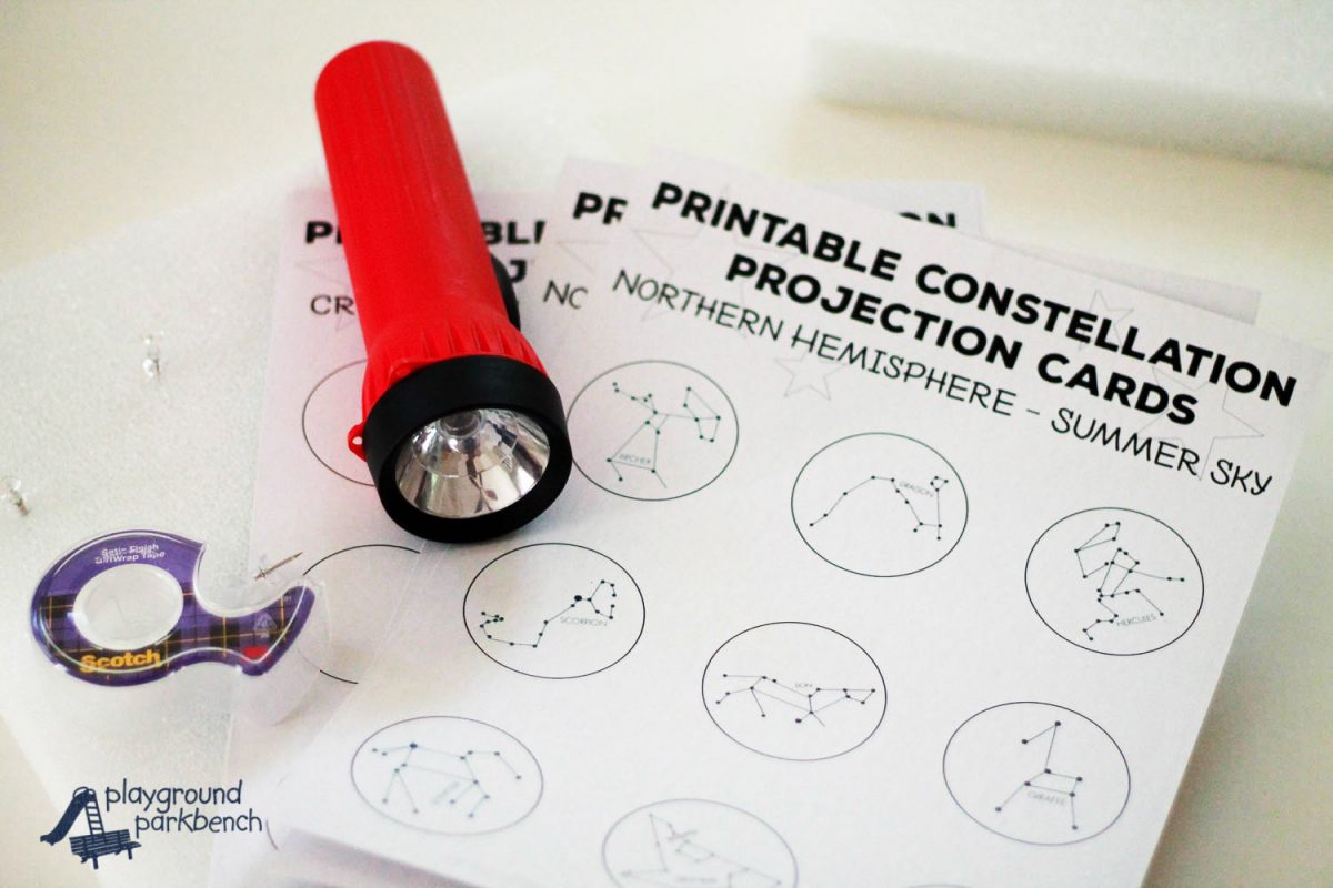 printable constellation cards