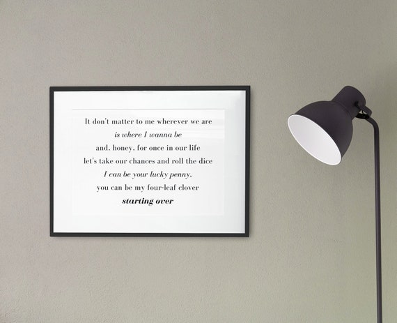 printable country lyrics