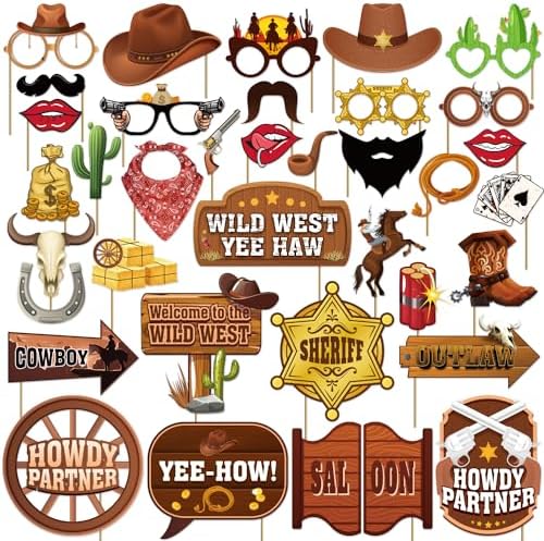 printable country photo booth props