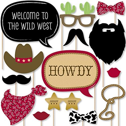 printable country photo booth props