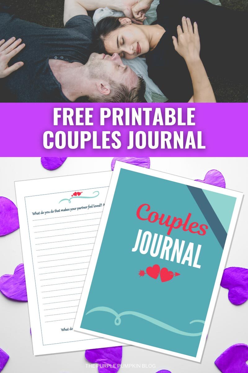 Free Printable Couples Journal with Guided Prompts