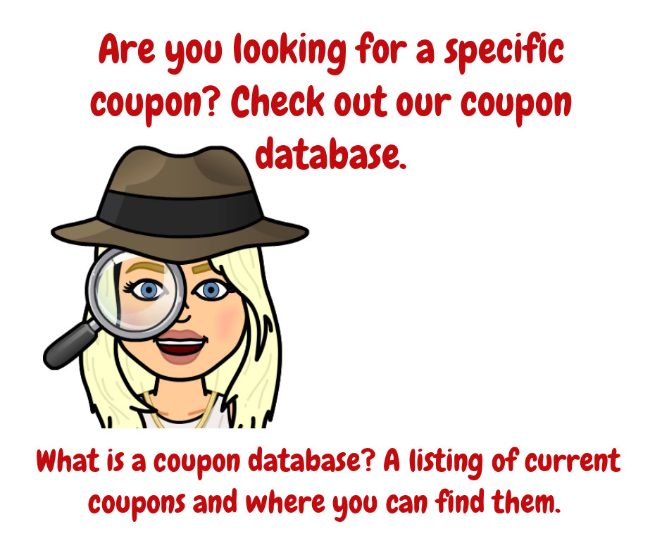 Coupon Database | Crazy For Couponing