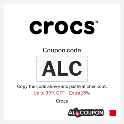 Crocs promo code 2024 | Crocs online sale Bahrain