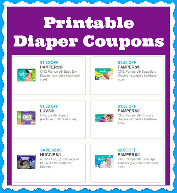 printable coupons for diapers