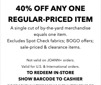 Joann Fabrics Printable coupons &  online coupon codes !! |