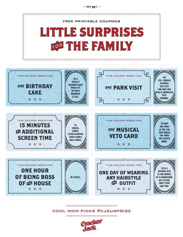 More free printable coupons for family surprises youll love