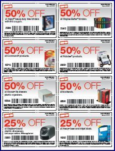 Staples 8 New Printable Coupons Good on Office or School Supplies ...