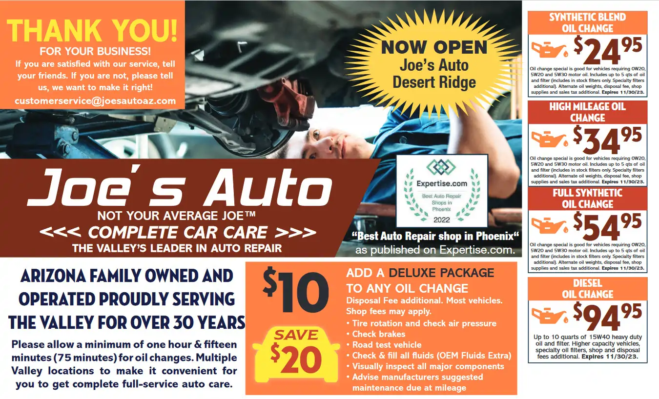 Oil Change Glendale AZ | The Best Coupons for Oil Changes