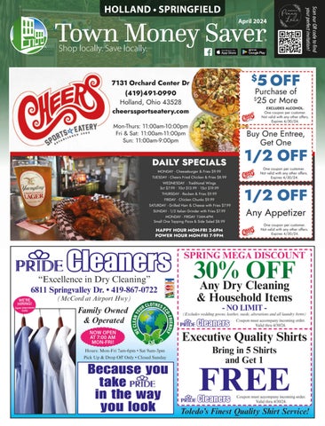 Holland Town Money Saver | April 2024 by Town Money Saver - Issuu
