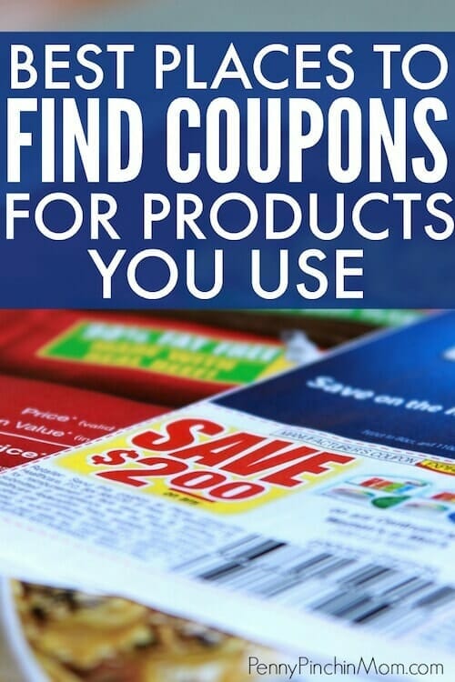 Where Can I Find Manufacturers Coupons?