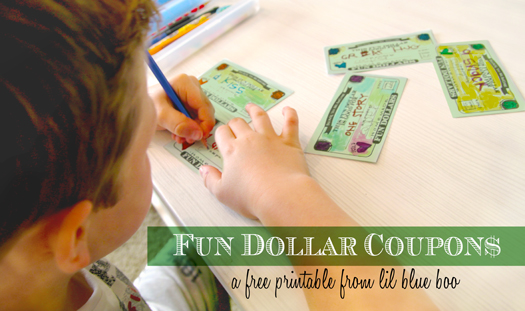 Fun Dollar Coupons | A Free Printable