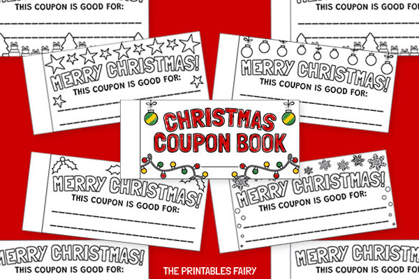 Free Printable Christmas Coupons - The Printables Fairy