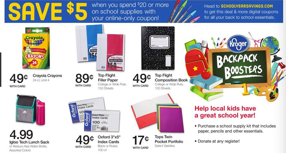 printable coupons on school supplies