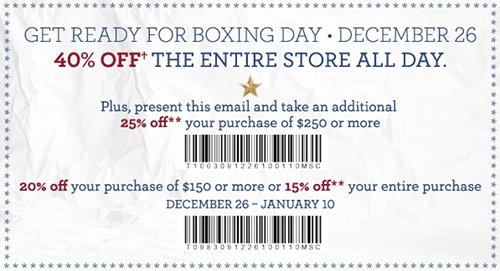 Tommy hilfiger sales coupons in store