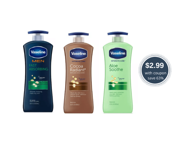 Vaseline Body Lotion Just $2.99 at Safeway (Reg. $7.99) - Super ...