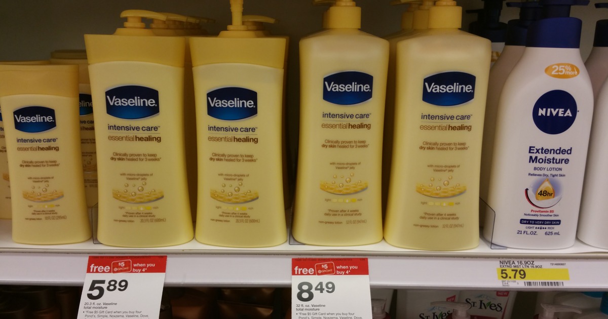 printable coupons vaseline intensive care lotion