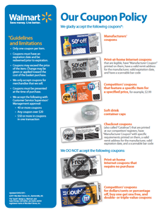New and Improved Walmart Coupon Policy - Deal Seeking Mom