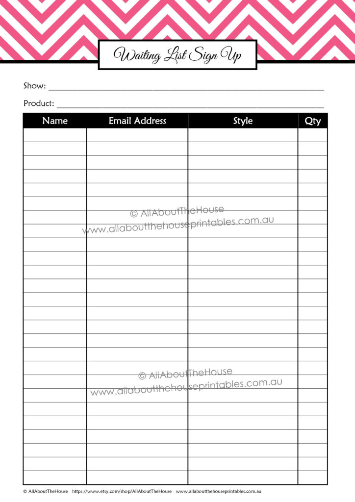 Printable Craft Show Planner for Handmade Markets and Trade Shows ...