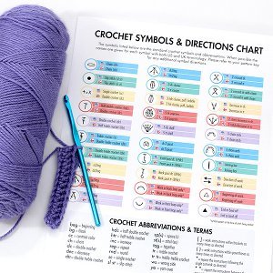 Crochet Symbols and Directions Chart | AllFreeCrochet.com