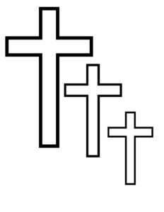 Free Easter Coloring Pages/Printables and Cross Template - I Heart ...